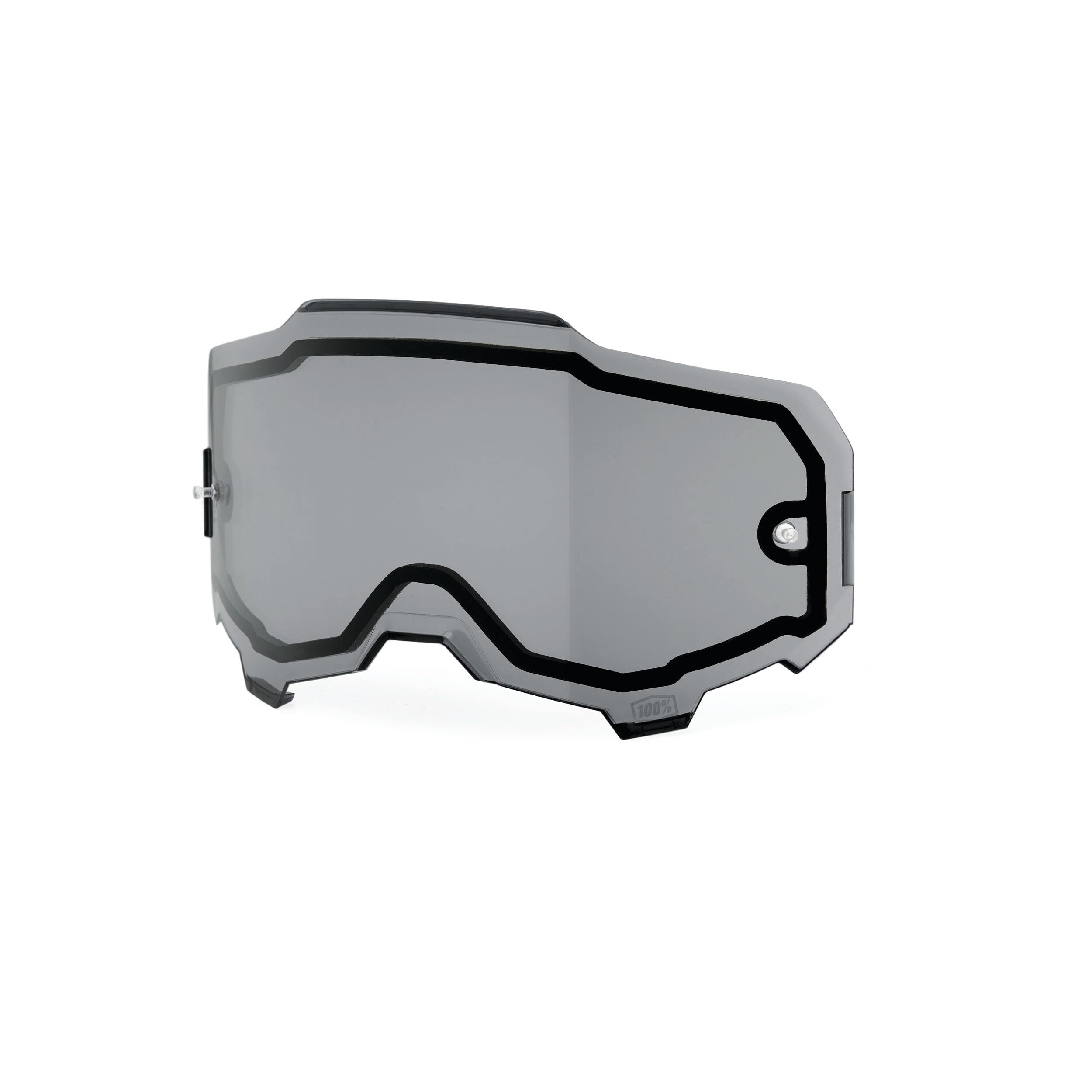 100% MÁSCARAS ARMEGA Lentille de rechange double panneau fumé