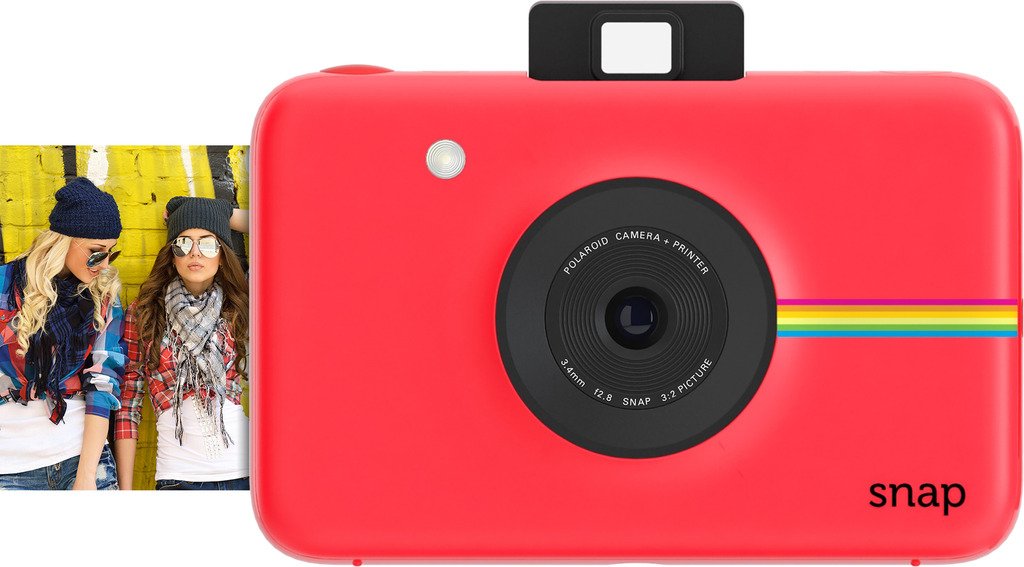 Amazon.com : Zink Polaroid Snap Instant Digital Camera (Red) with