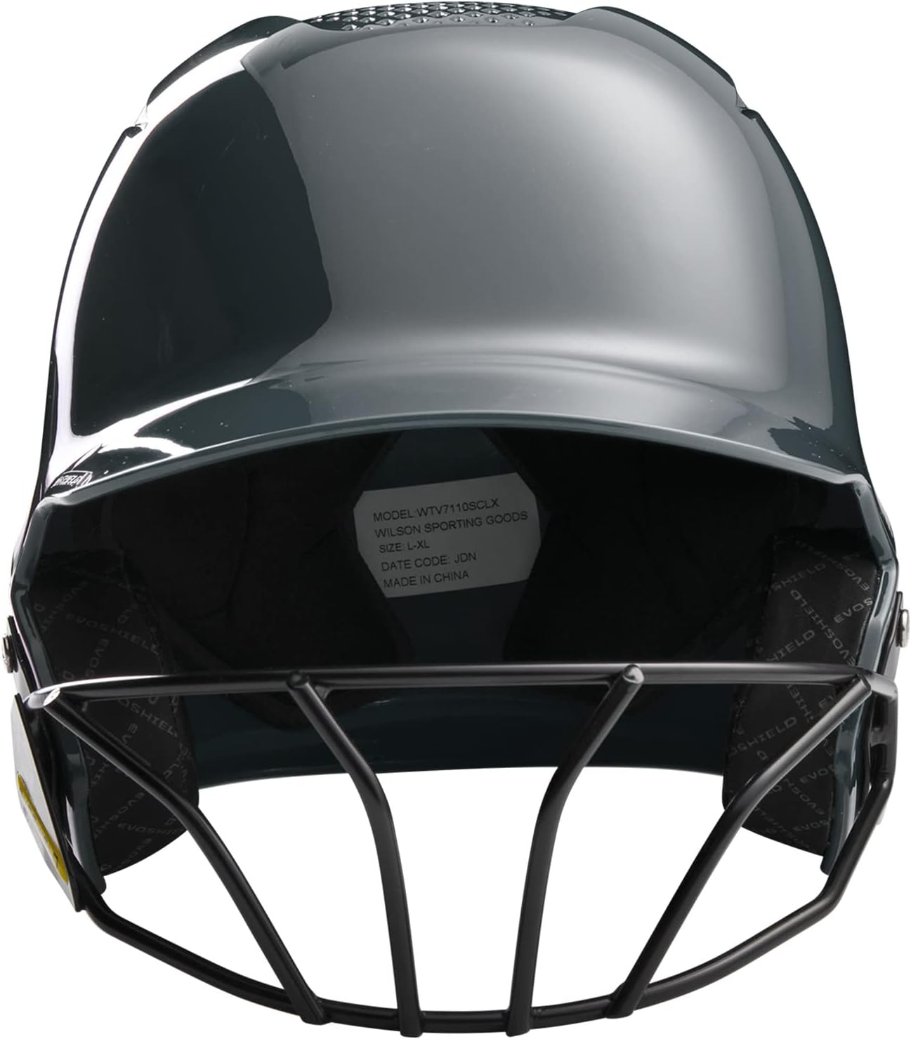 EvoShield XVT™ Batting Helmet with Softball Facemask - Matte and Gloss Finishes : Sports & Outdoors