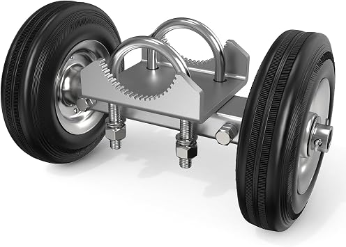 6-Inch Heavy Duty Gate Wheel, Driveway Fence Rolling Gate Wheels