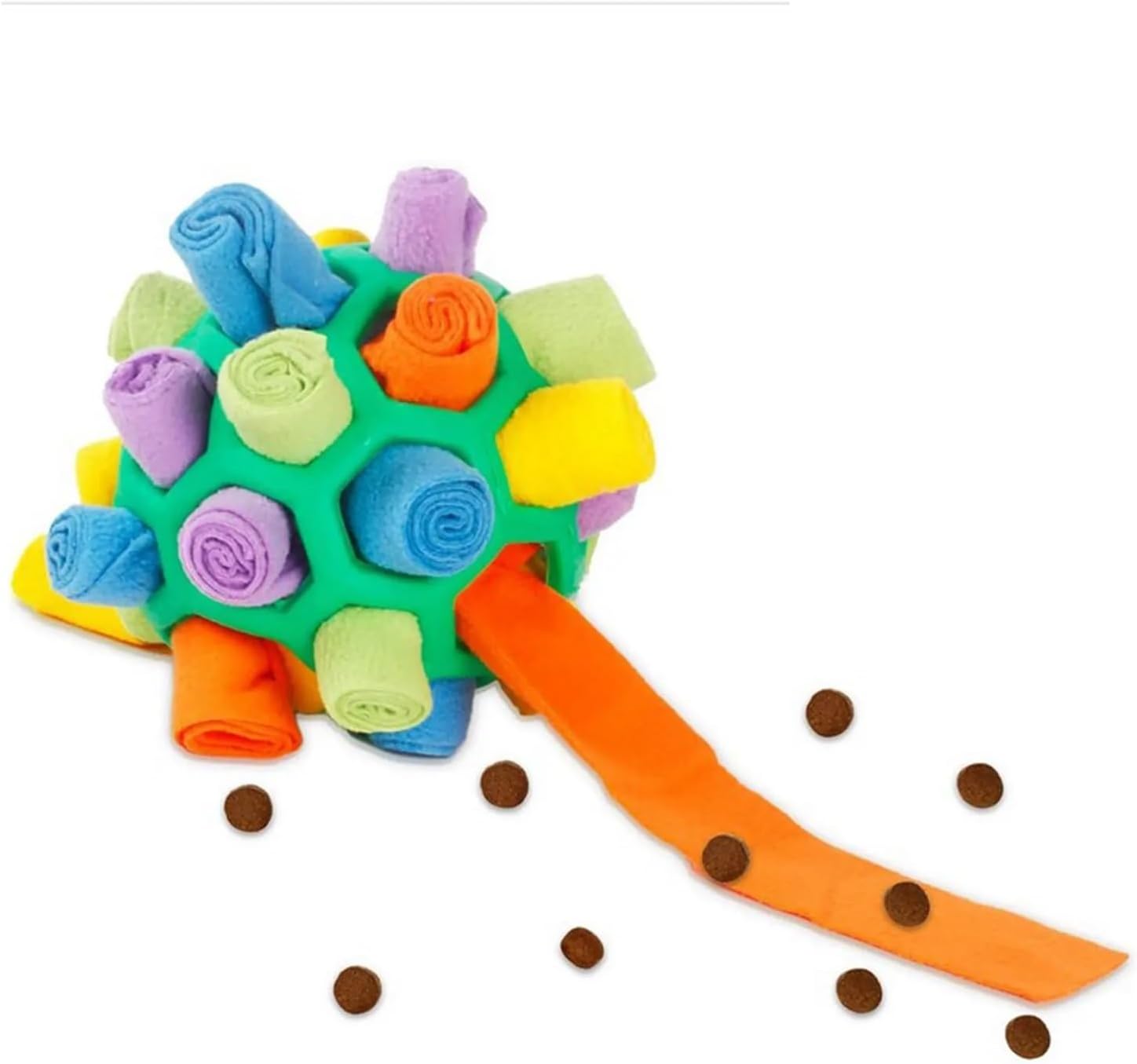 Dog Sniffing Ball Pet Shaking Training Toys for Tooth Cleaning Puppy Chew Relieve Boredom Toy(B)