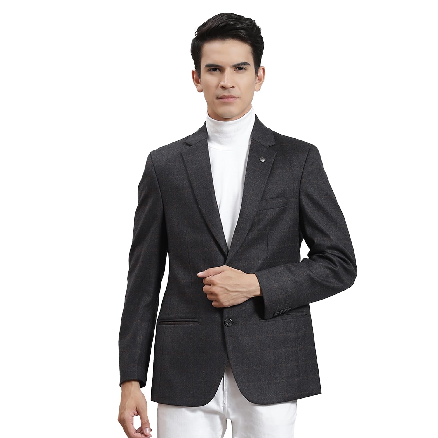 monte carlo Checks Men Coat-picture-44