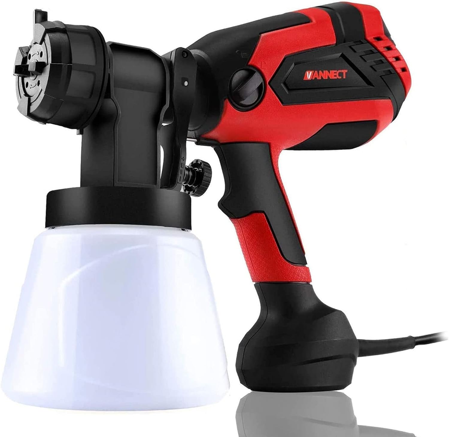 Paint Sprayer, 700W Home HVLP Fence Paint Sprayer, Adjustable Paint