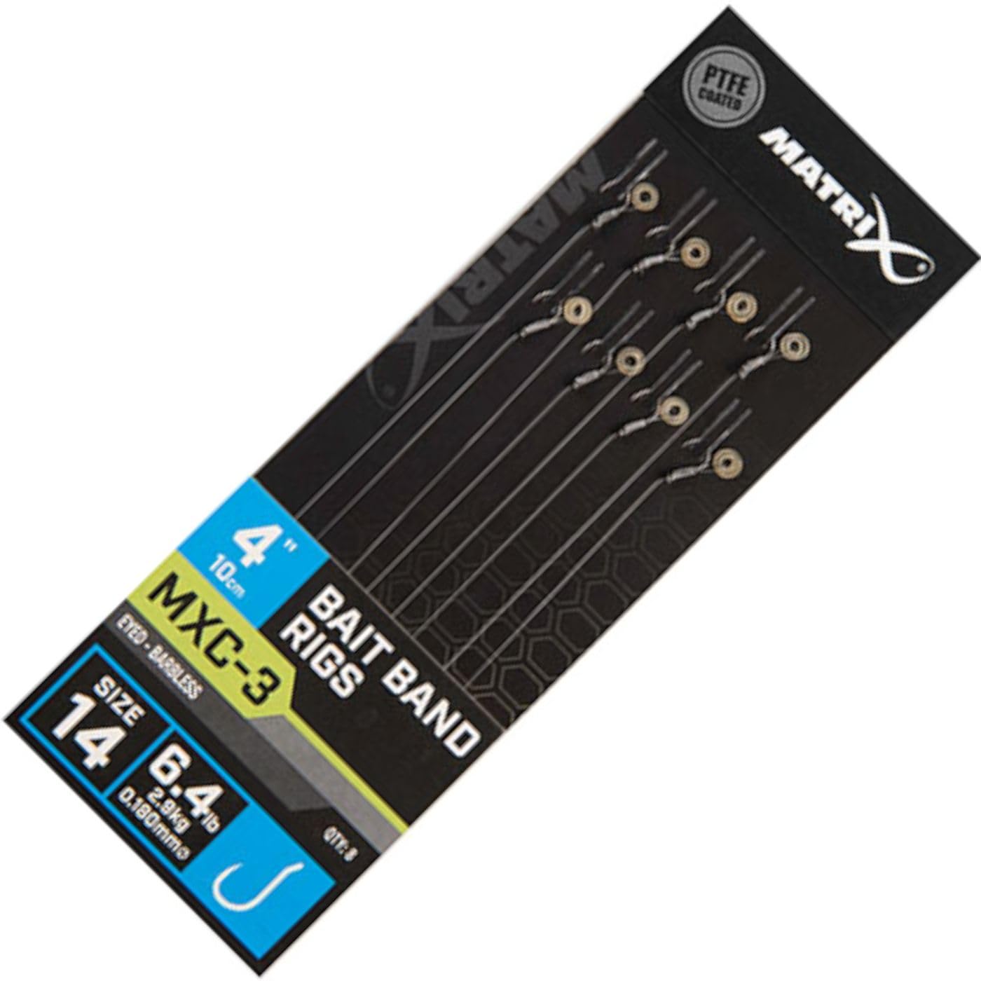 Matrix MXC-3 BAIT BAND RIGS 10CM/4INS (14)