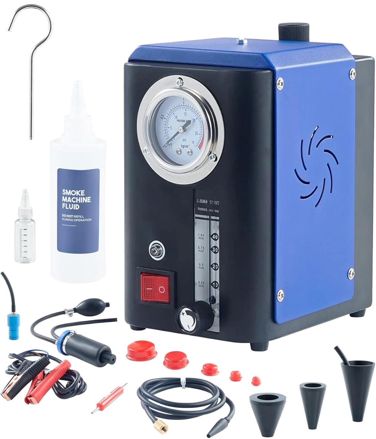 JOMAFA Maquina Detector de Fugas por Humo Universal para Sistema EVAP, Escapes, tuberias, Tanques, etc