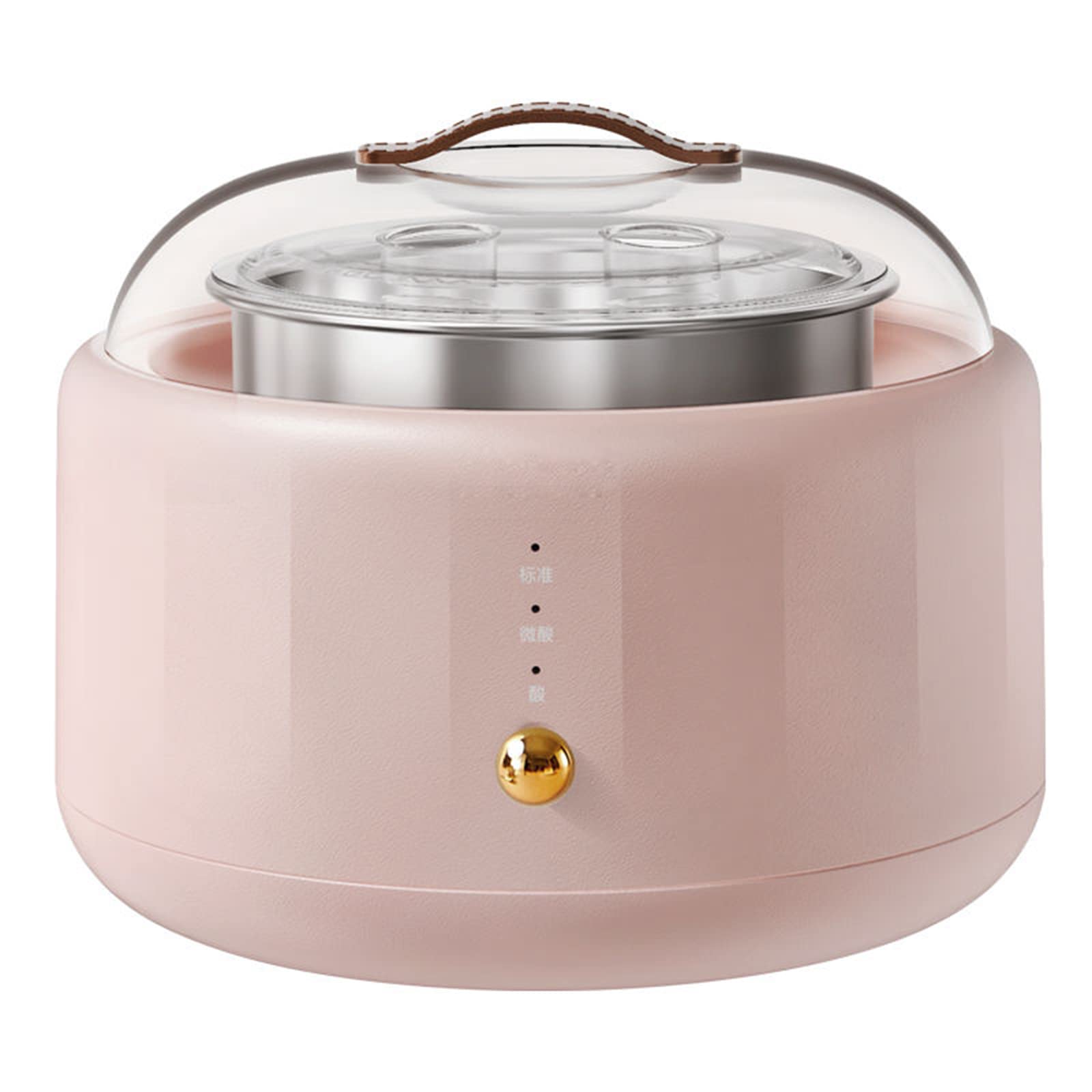 Yogurtiera Domestica 15W - Macchina Per Yogurt Automatica A Basso Consumo Con Coperta Rosa - Foto 4
