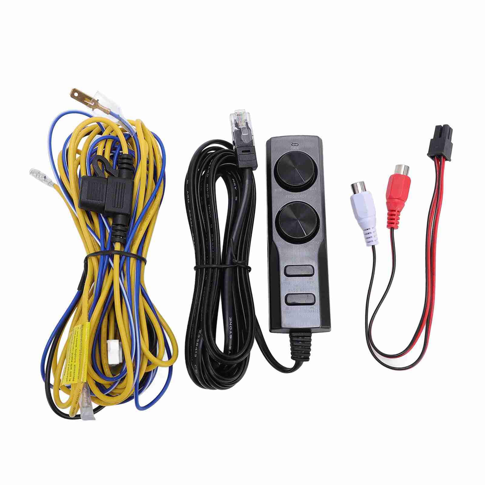 Cavo di Controllo Subwoofer Stereo per Auto Qualità del Suono Migliorata per TS-WX130DA Regolazione della Frequenza per gli Appassionati di Auto