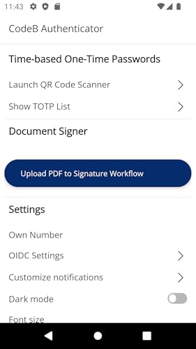 CodeB Authenticator
