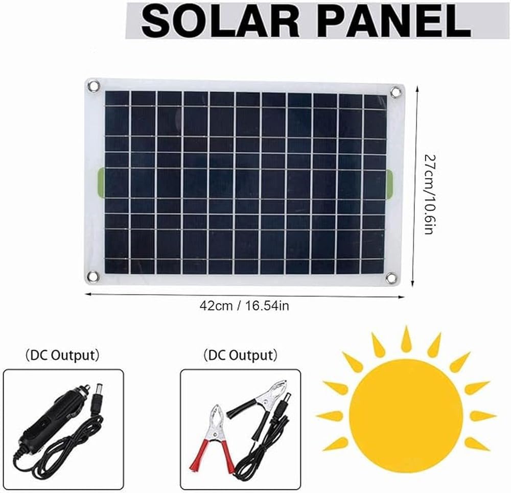 Pompa solare da 12 V per laghetto con pannello rimovibile, per