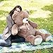 Tezituor Big Teddy Bear,52'' Giant Stuffed Animal Plush,Soft Gifts for Valentine, Christmas, Birthday.