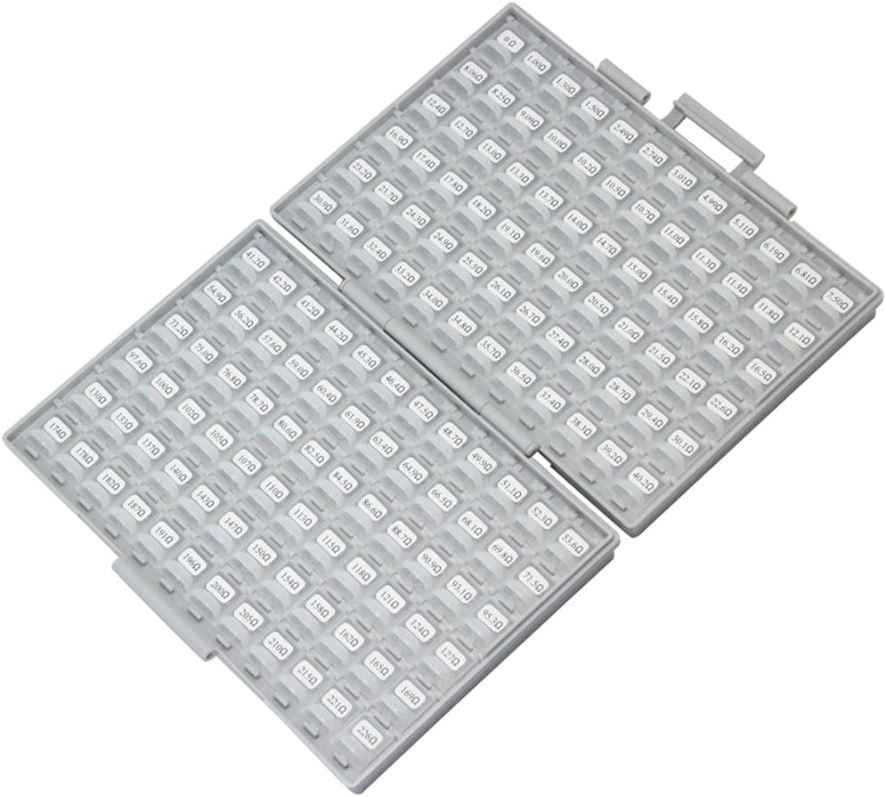 AideTek SMD SMT 1206 1% E96 Resistor kit 491 Values 100pc/value 4 Box-All ROHS