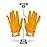 Nxtrnd G1 Youth Football Gloves, Kids Sticky Receiver Gloves (Yellow, Youth Large)