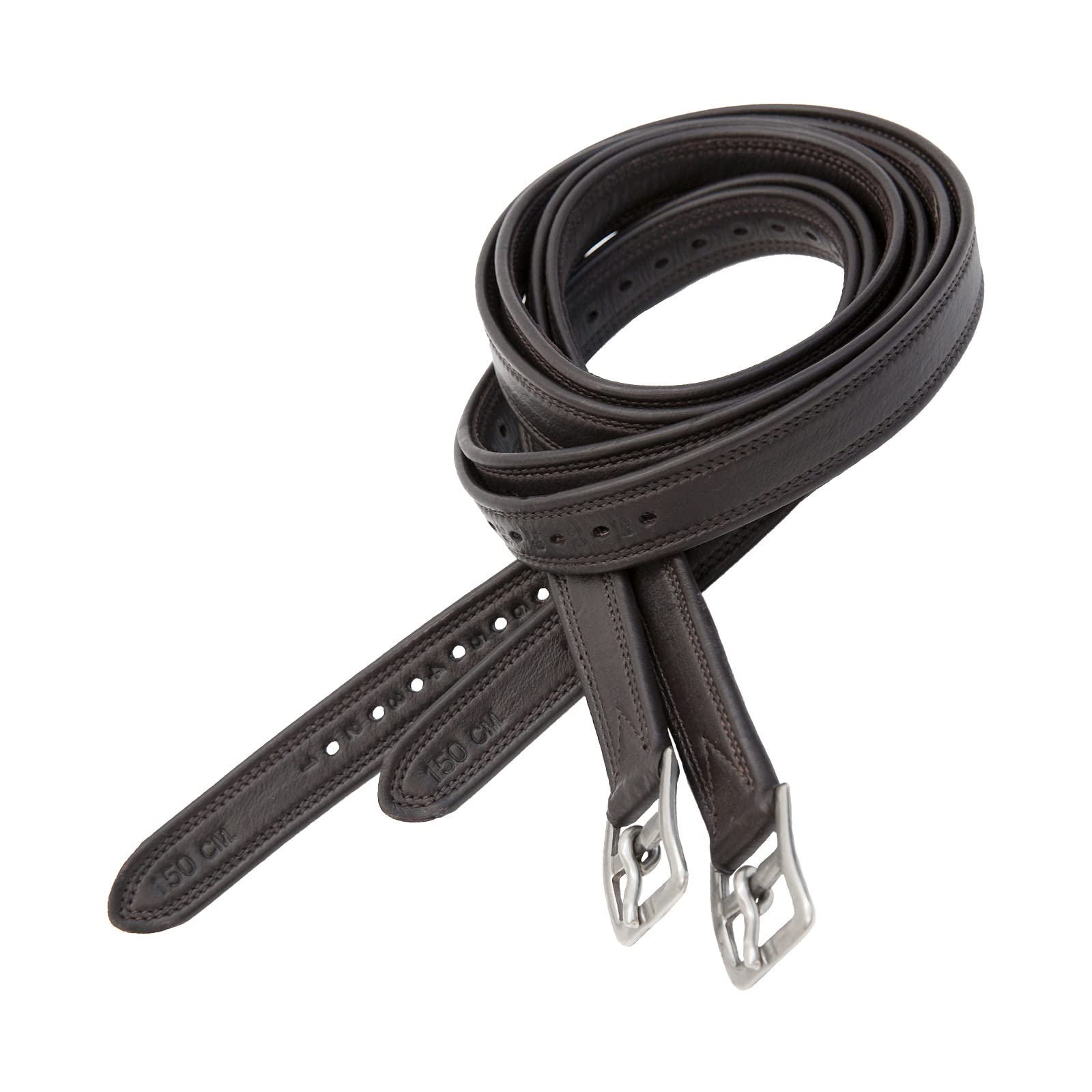 Kieffer Steigbügelriemen Elefant-Soft II schwarz , Länge Steigbügelriemen:160cm