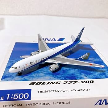 Amazon.co.jp: ANA ボーイング 777-200 1/500 全日空商事 Bowing