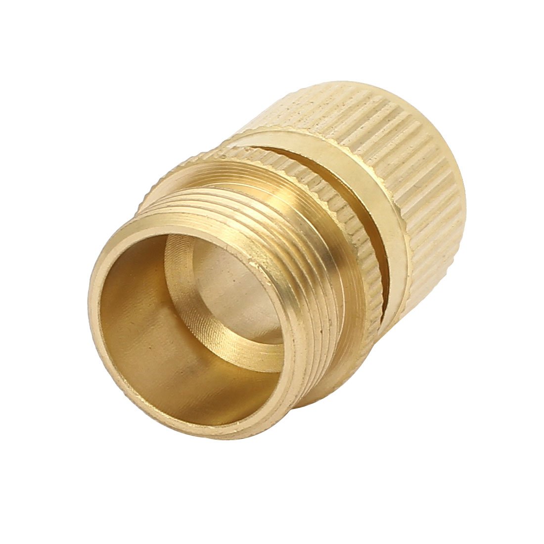 Aexit Tubo per in ottone dorato 25mm Tubo flessibile per filettato maschio 3/4' 'PT PT ID: 227339