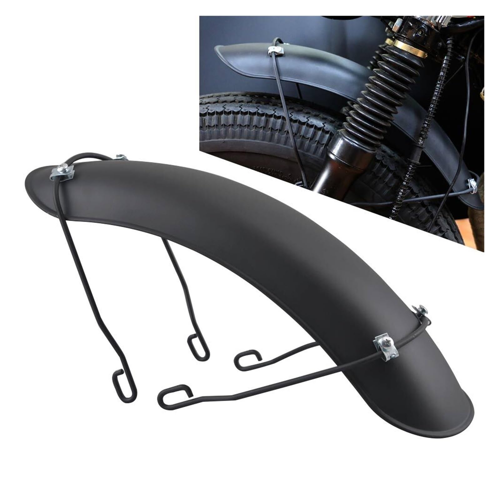 Parafango Posteriore per Tracker Bobber Scble Cafe Per Chopper