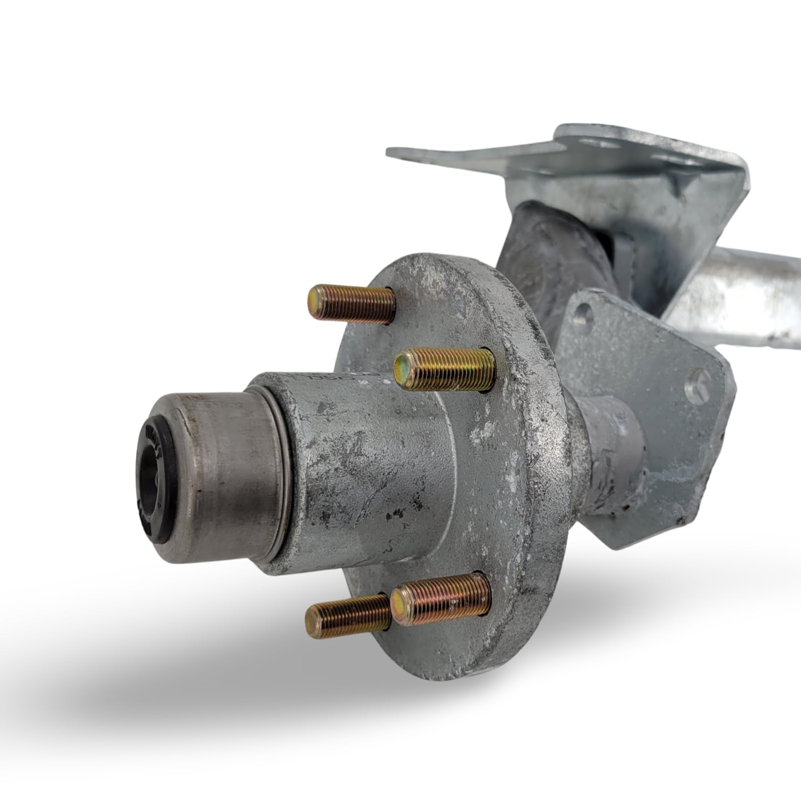 Sturdy Built Galvanized Knott Jetski - Boat Trailer Torsion Axle 1,500lb Capacity 5 Lug 53 inch Hub Face, 26946