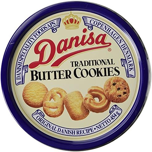 Danisa Butter Cookies 16 Oz Festive Tin