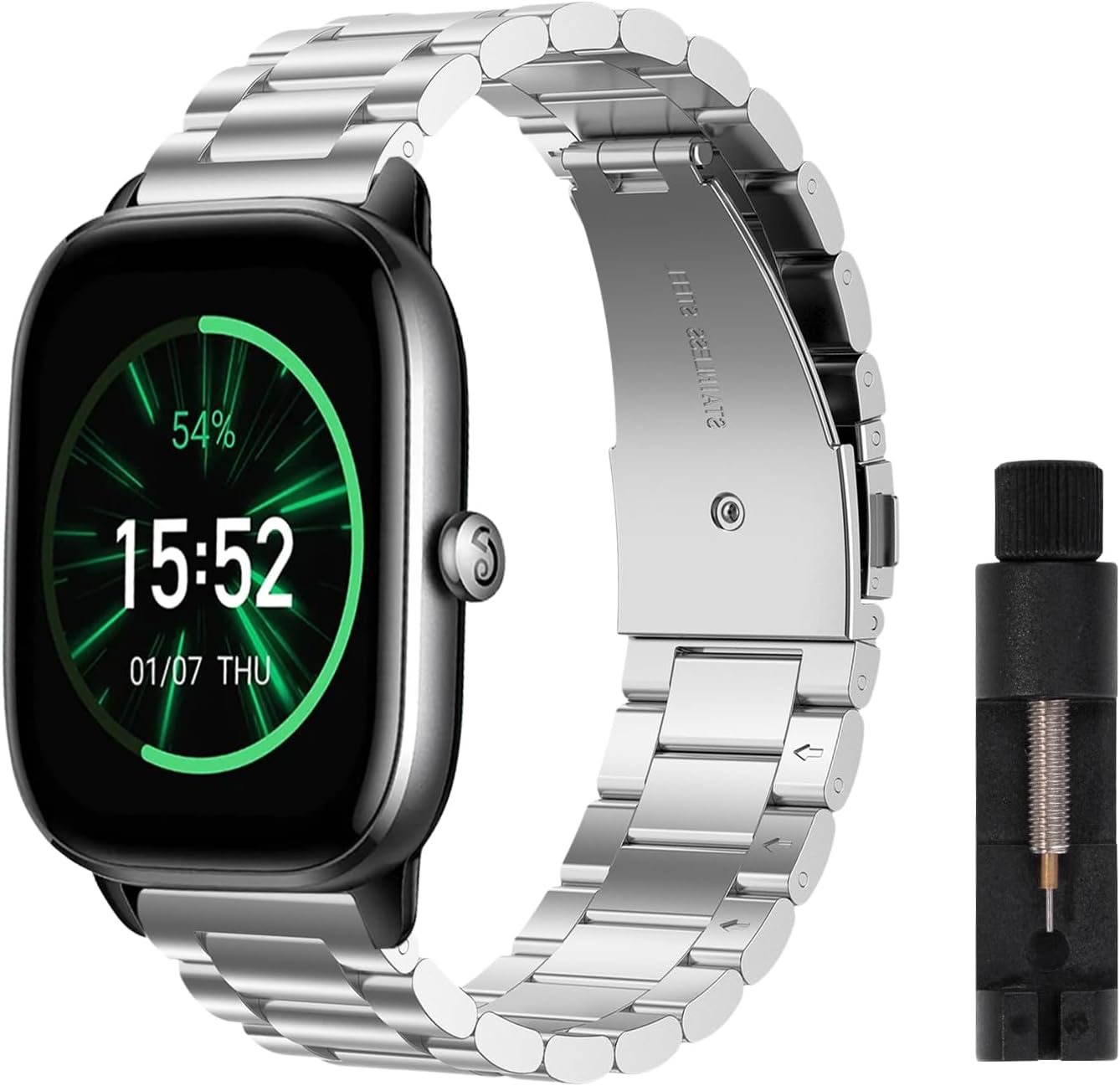 Cinturino per Amazfit Active/Active 2, 20mm Cinturino in Pelle per Amazfit GTS, GTS 2, GTS 2 Mini, GTS 2e, GTS 3, GTS 4, GTS 4 Mini, Amazfit Bip, Bip U, Bip U