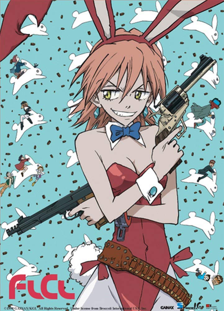 Amazon.com: Great Eastern Entertainment FLCL Haruko Bunny Wall