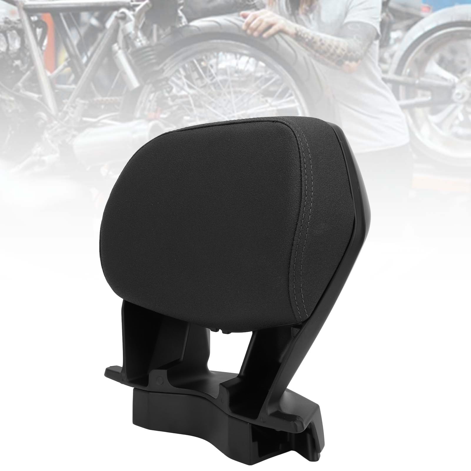 Coussin de Dossier de Moto, Support Confortable, Coussin de Dossier de Passager Arrière élégant pour NMAX 155 2020 à 2024 et Soulage les Lombaires de Voyage, le Confort amélioré du Dos