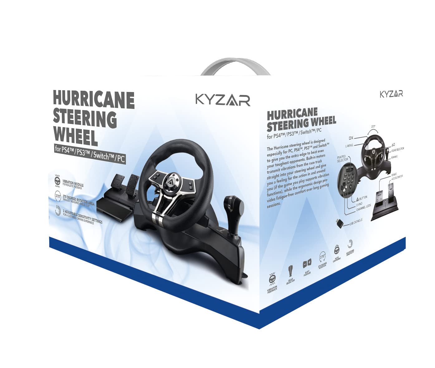 Kyzar Playstation Steering Wheel