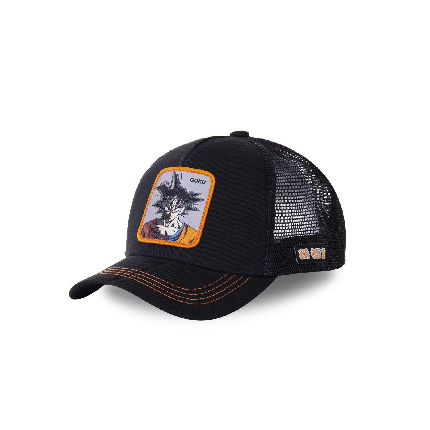 Capslab Goku Dragon Ball Z Black Trucker Cap - One-Size