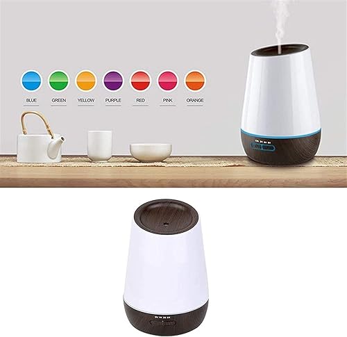 Miniatura 6 de Difusor de aceite esencial de 16.9 fl oz, humidificador silencioso 5 en 1 premium, difusor de aroma de fragancia natural para el hogar con 7 luces