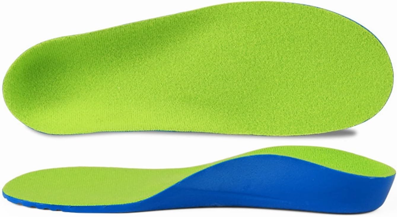 ZHAOSHUXIAN 1 parines Niños Plantillas ortopédicas for Zapatos for niños Soporte de Arco de pie Plano Pionezas de Almohadillas ortóticas (Color : 1, Size : 195mm)