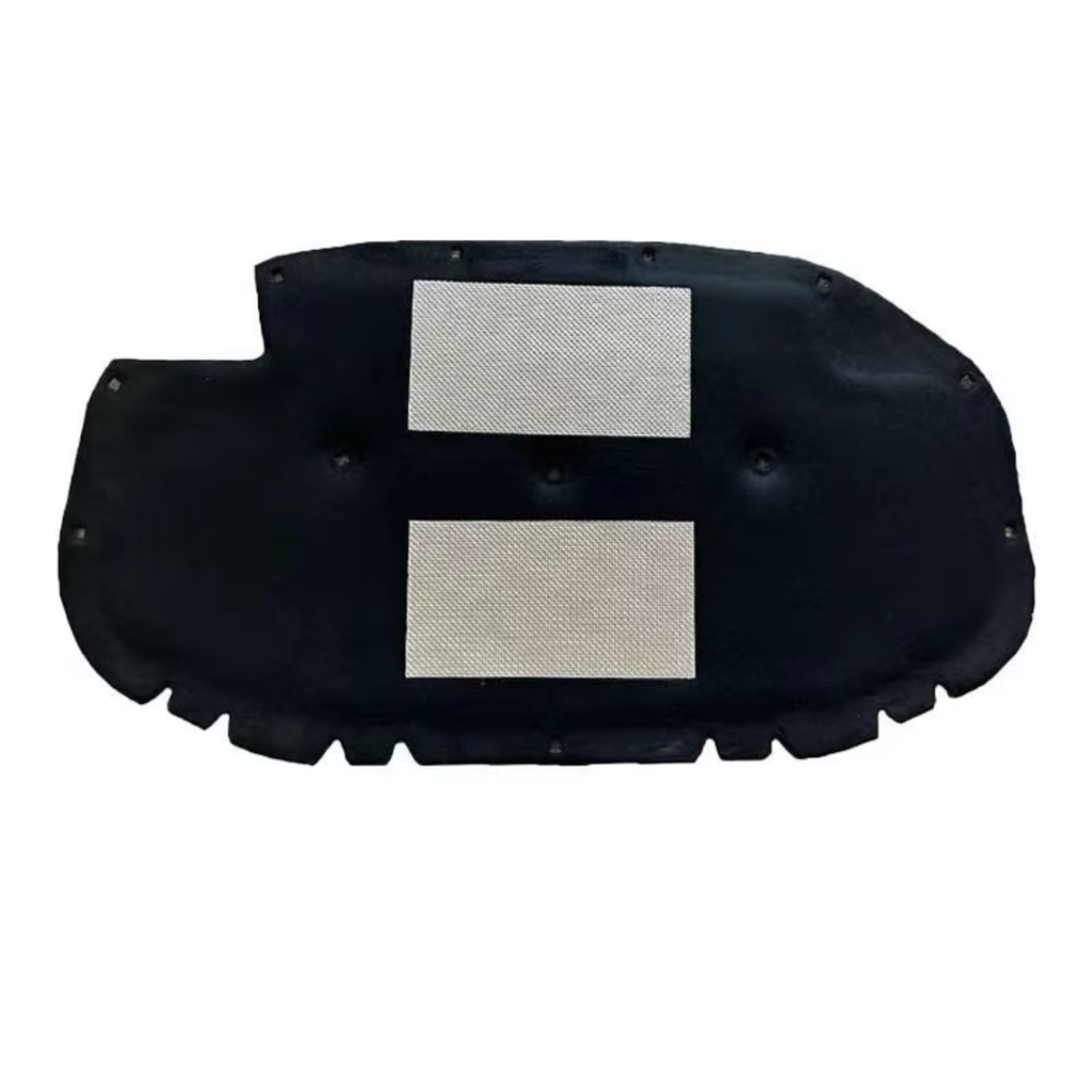 Iorqwew Style C Car Soundproof Pad Car Hood Pad Sound Heat Insulation Cotton Fireproof Mats Accessories Compatible With Vw For Golf For Mk7 2012-2021(Style C)