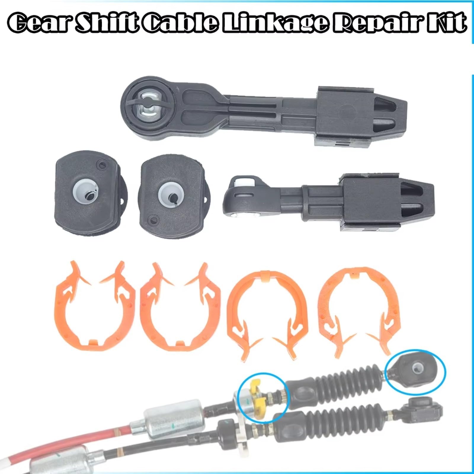 do Chevroleta Cruze J300 2008-2016 zestaw naprawczy tulei drążka zmiany biegów 25191776
