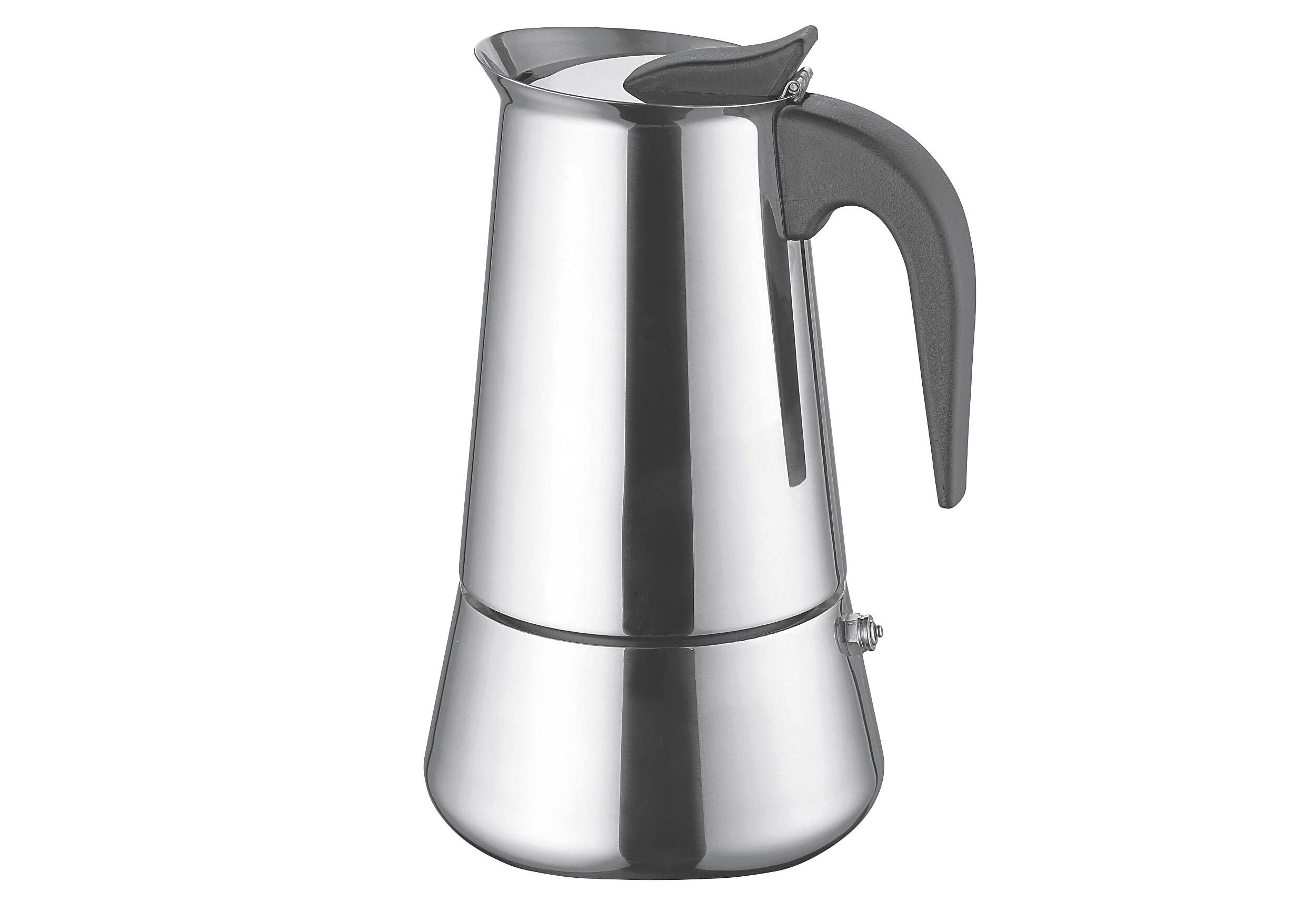 Weis 16979, machine à espresso inox, réservoir amovible, manuelle