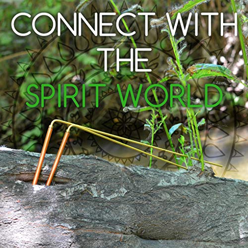 Mydeal Solid Copper And Brass Dowsing Rods With Smooth Movement For Tracing Spiritual Energy Chi, Ghost Hunting, Water Divining, Finding Gold, Locating Lost Items Or Answering Questions! #TOP5