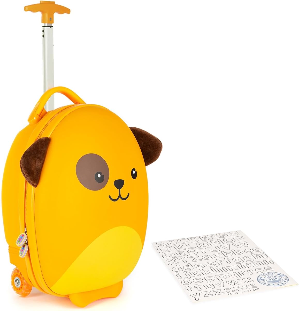 Children's Suitcase - Tiny Trekker Children's Trolley Suitcase - Boys & Girls Suitcase - Suitable as Cabin Luggage - 17 L