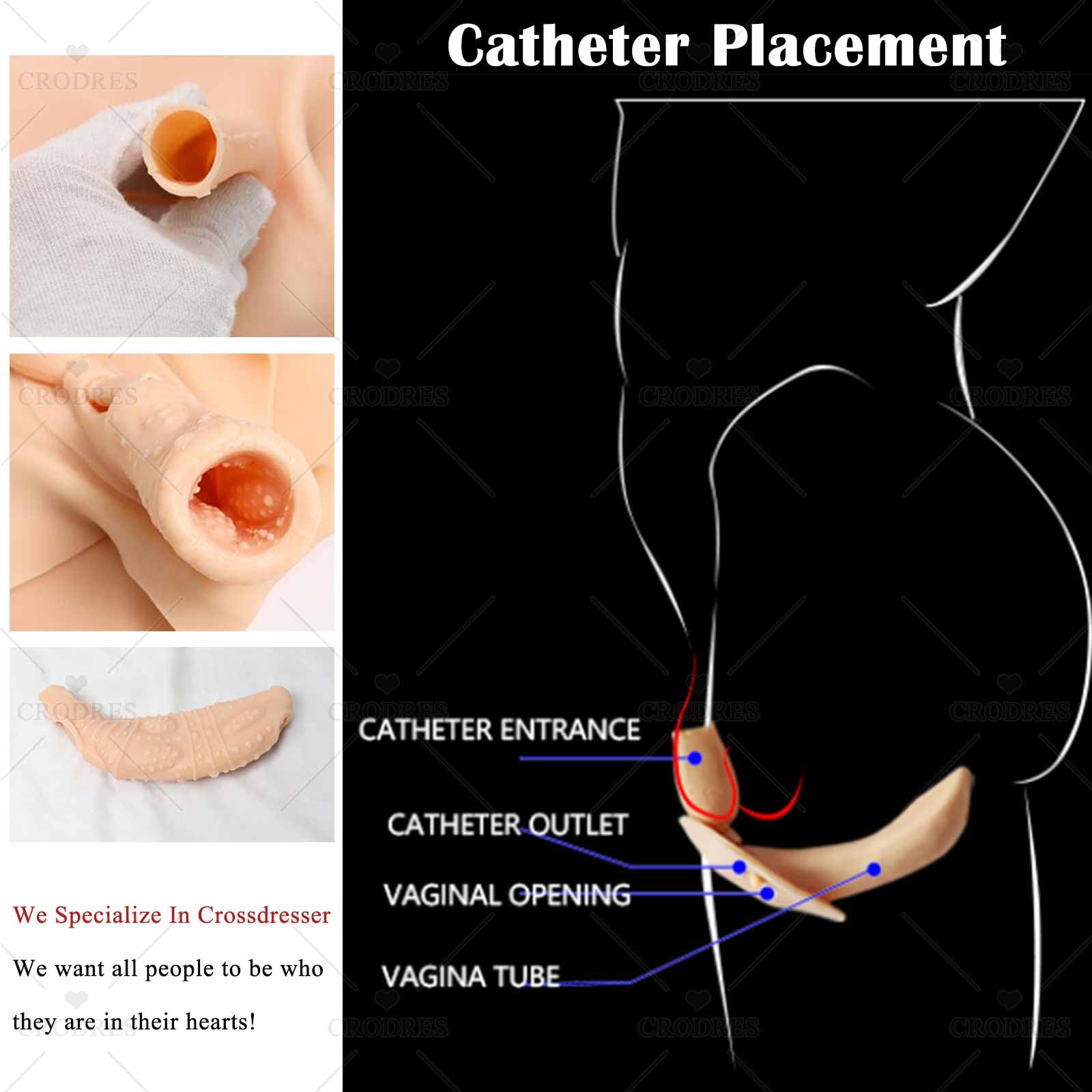 Slip in Silicone con Vagina, Glutei e Fianchi – Modellatore Fianchi per Crossdresser – Pantaloni con Glutei Finti per Transgender e Drag Queen