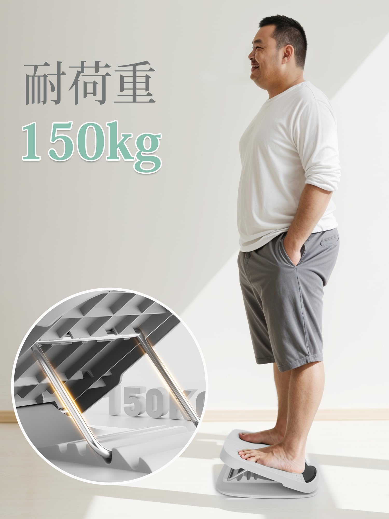 Amazon.co.jp: PROIRONストレッチボード アキレス腱伸ばし器具