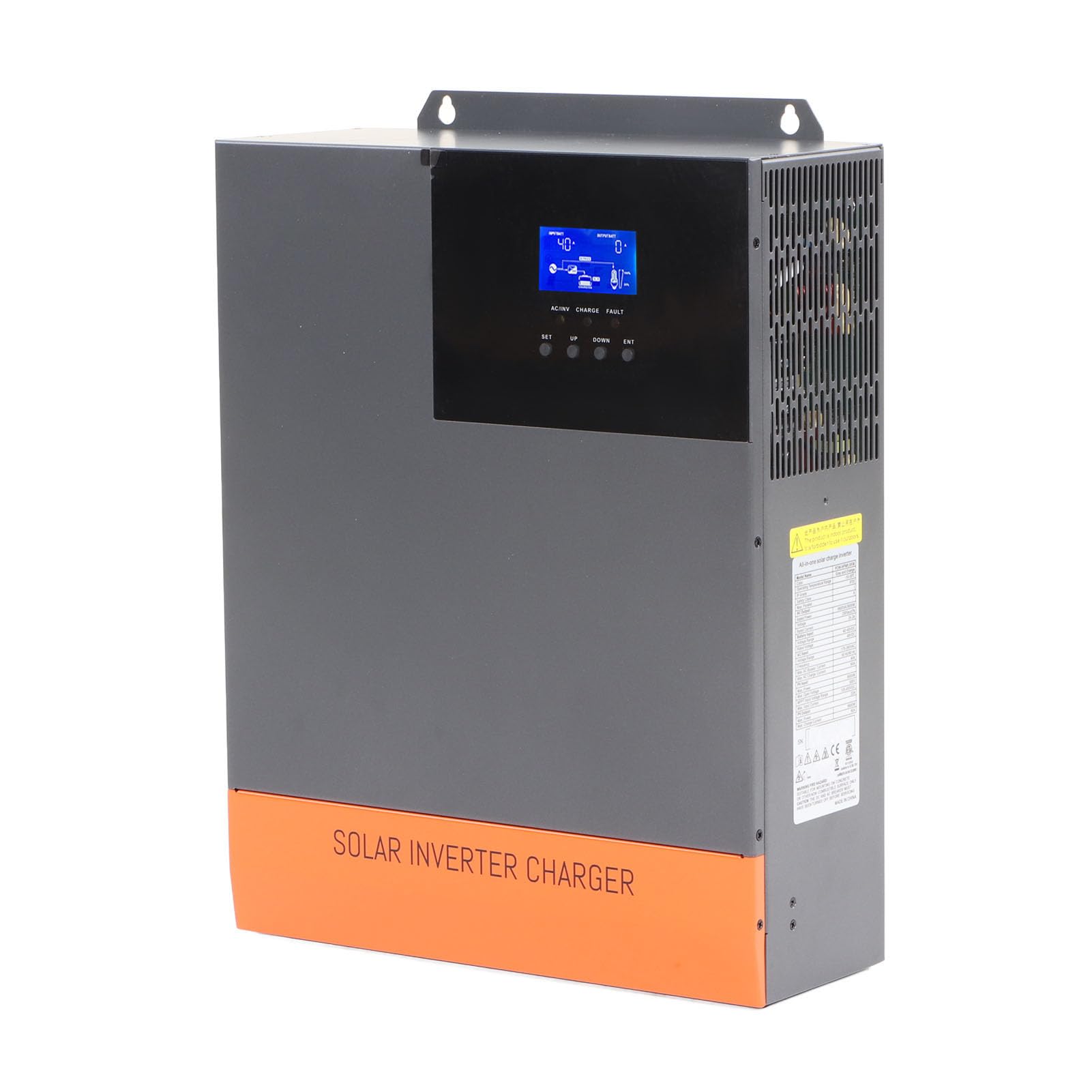 Fafeicy Falownik Solarny, Inwerter Czysta Sinus 5600W 48V z MPPT 80A, do