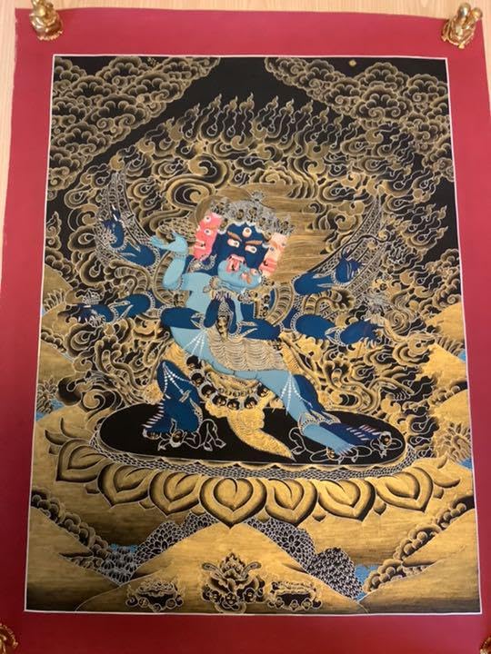 SALE《 チベット密教　新品》 タンカ　マンダラ　手描き　バジュラキロア　y2 Amazon.co.jp: チベット密教 手描き タンカ マンダラ バジュラキロア