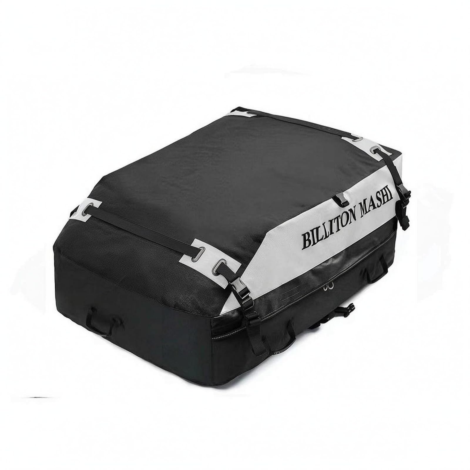 Coffre de Toit Voiture Porte-Bagages, Noir avec Accessoires Complets, 28 Mètres Cubes
