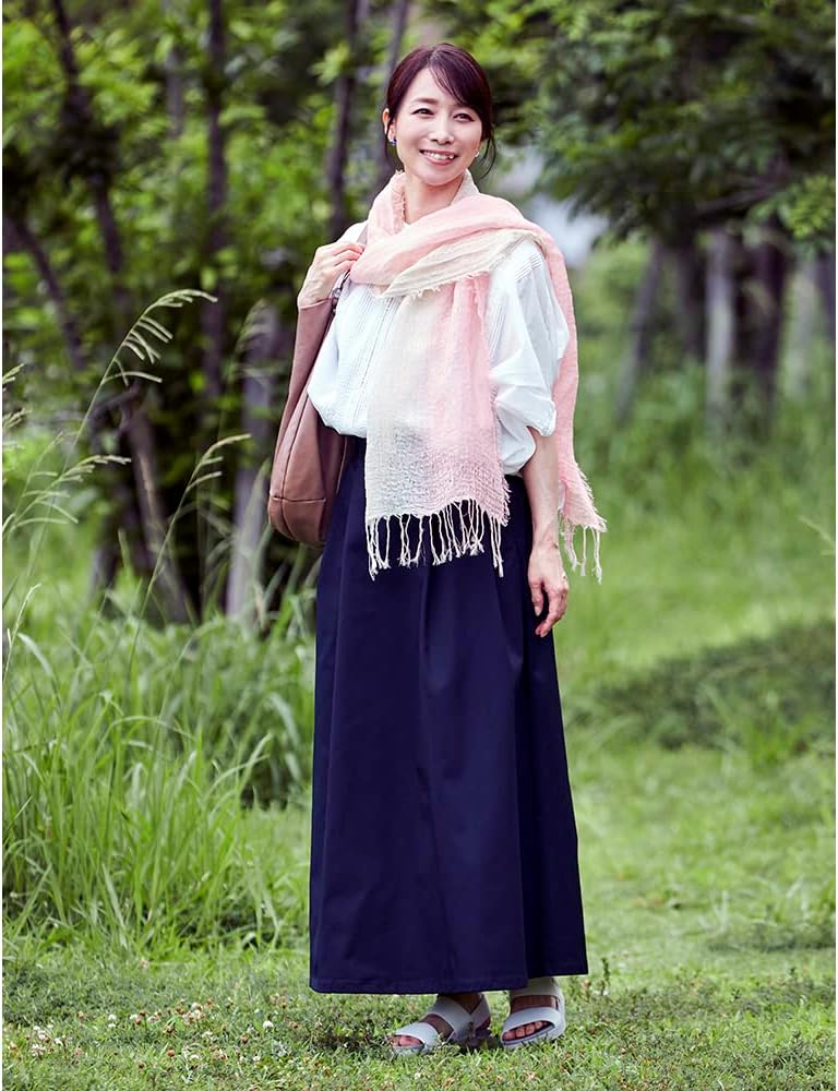 [オリム] 純麗草木染ストール 紫香