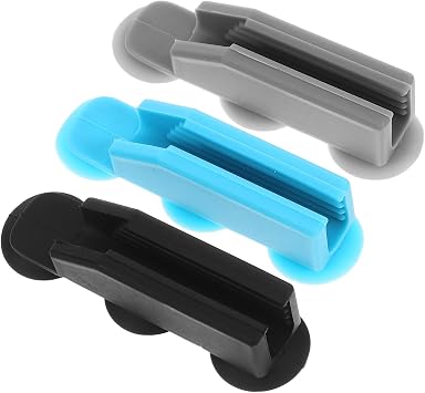 3pcs Silicone Suction Cup Pen Holder for Desk and Meetings