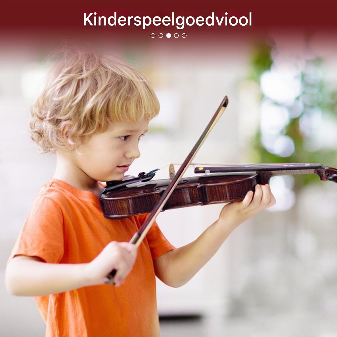 Violon 4/4, Kit Violon Débutants en Bois Massif avec Étui, Colophane, Archet, Épaulière, Chevalet, Cordes de Rechange, Instrument de Musique Professionnel, pour Étudiants, Adultes, Marron Mat | FR