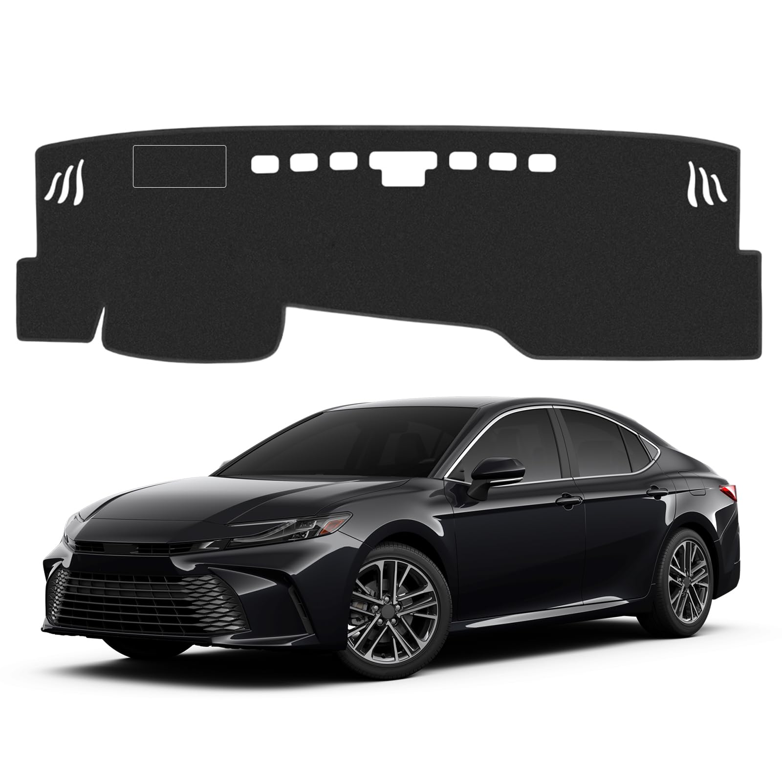 Dash Cover Mat for Toyota Camry 2025 2026 Accessories Non-Slip Dashboard Cover Mat Sunshade UV Rays Protector Interior Accessories