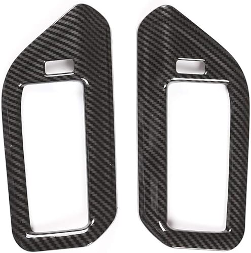 Miniatura 2 de YIWANG - Marco de ventilación de plástico ABS para interior de coche, 2 unidades, para BMW X5 G05 2019 2020