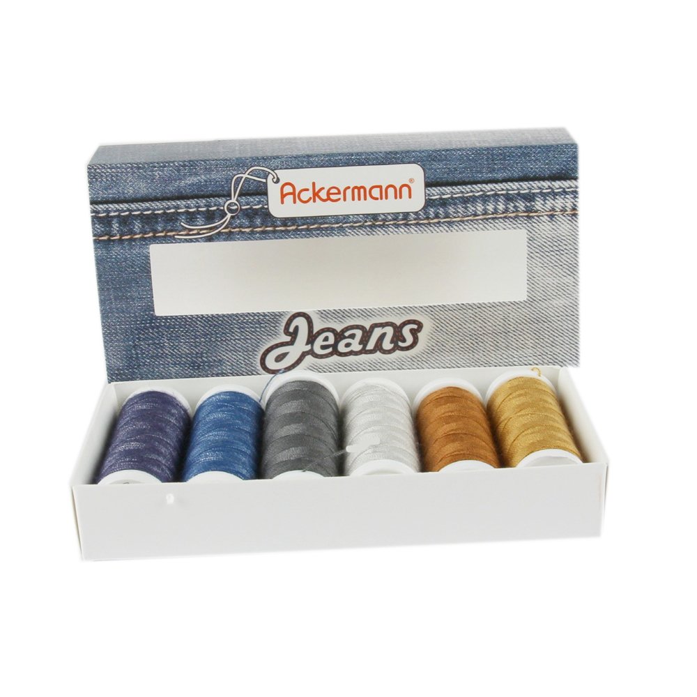 Set di fili per cucire 100 colori 250Yd ogni bobin... – Grandado