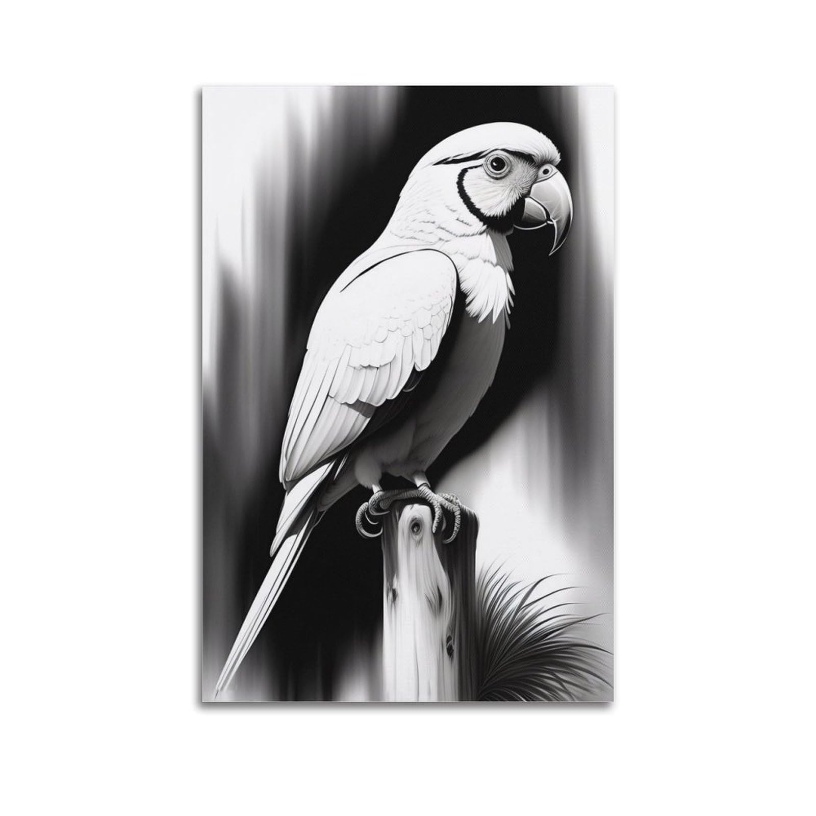 CXHJCA Animal Artwork Poster Macaw Parrot 6 Poster Decorative Painting Canvas Wall Posters And Art Picture Print Modern Family Bedroom Decor Posters 24x36inch(60x90cm)