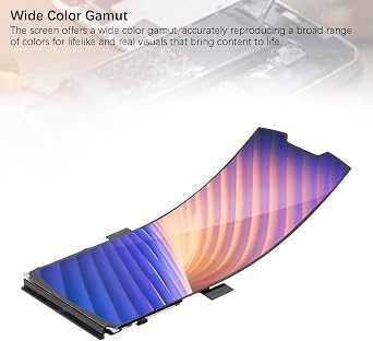 for Razr Screen Replacement, 6.2in Organic LED Screen with Frame Repair Tool & Fingerprint Touch Screen Display Digitizer Assembly for Razr 2019 2020 5G XT2000 XT2071