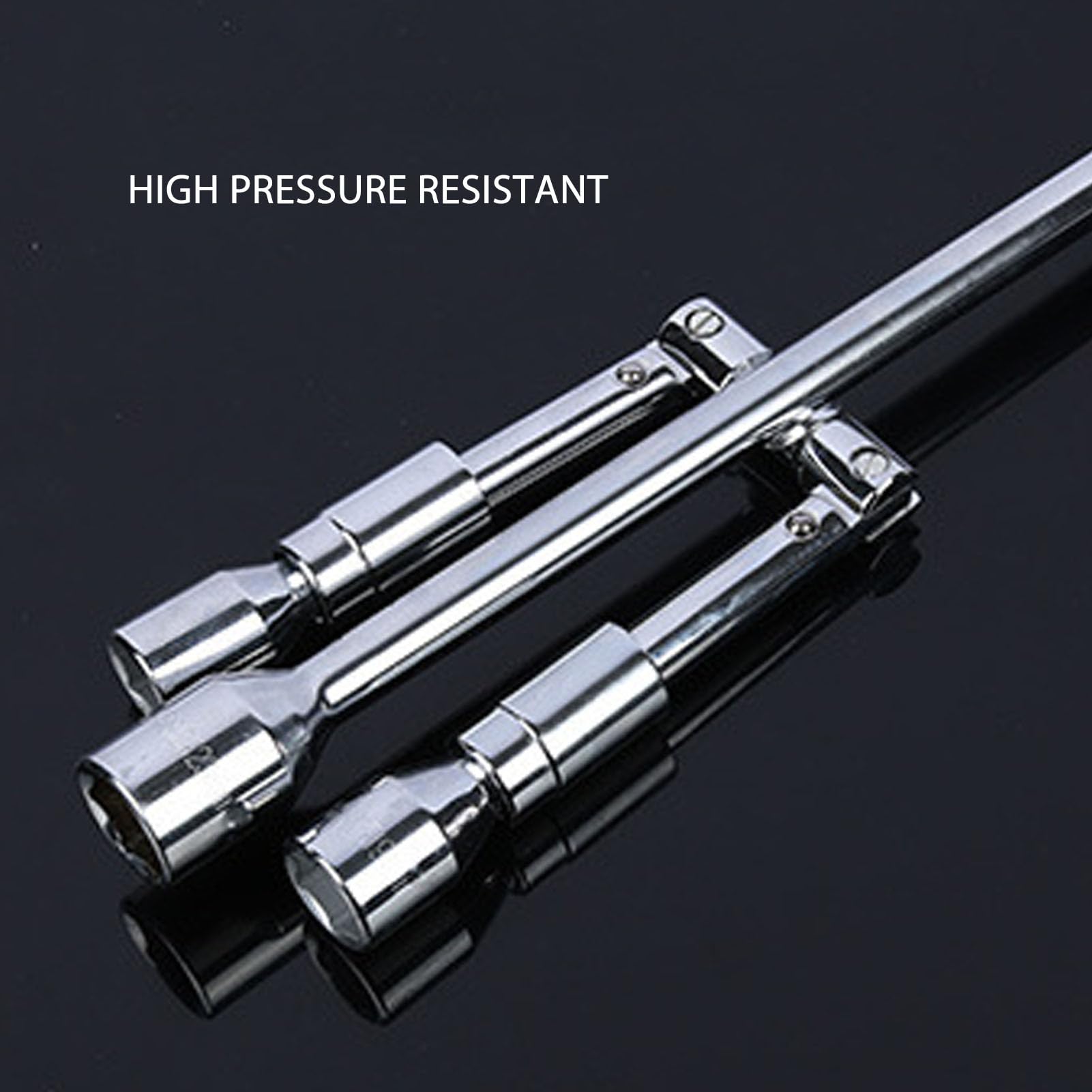 Chiave universale pieghevole da 35,5 cm, chiave a 4 vie in ferro per pneumatici, chiave pieghevole per auto, camion, SUV, chiave a capocorda scorrevole