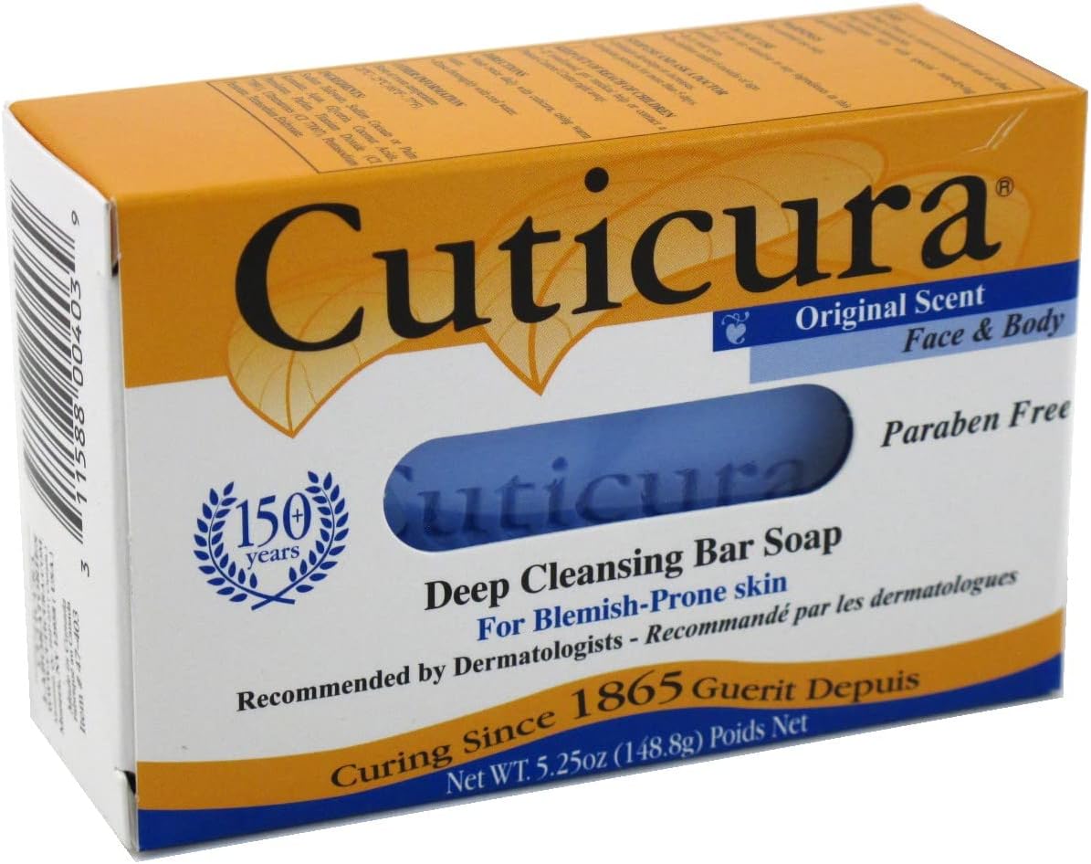 Cuticura Original Medicated Soap Bath Size 5.25 Ounce