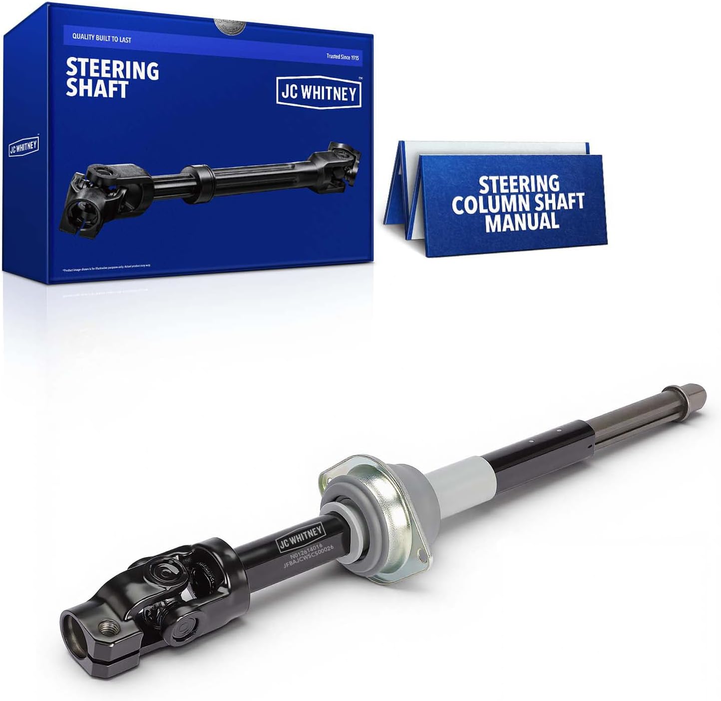 JC Whitney JFBAJCWSCS00026 Intermediate Steering Shaft Column - Compatible with Ford Crown Victoria 2003-2004, Lincoln Town Car 2003-2004, Mercury Grand Marquis 2003, Marauder 2003-2004